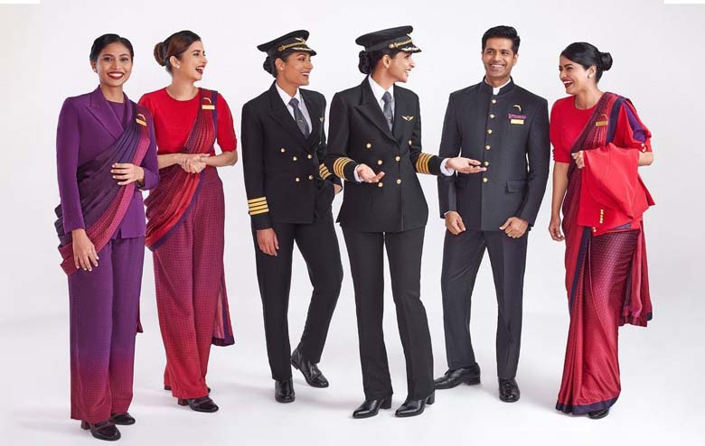 Iconic Air India's New Uniforms