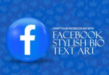 Craft Your Facebook Bio with Facebook Stylish Bio Text Art