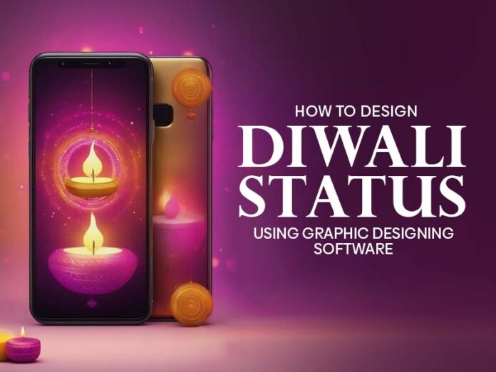 Diwali Status Using Graphic Designing Software | BsyBeeDesign