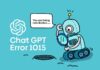 Troubleshooting ChatGPT Error 1015: Fixing Common Issues Troubleshooting ChatGPT Error 1015: Fixing Common Issues | BsyBeeDesign