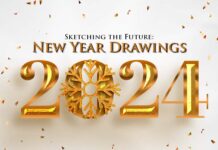 Sketching the Future: New Year Drawings 2024 New Year Drawings