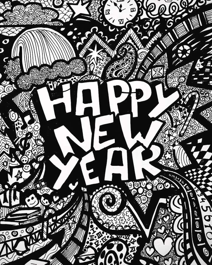New Year Drawing 2024 Edition | BsyBee Design