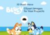 10 Must-Have Bluey Clipart Images for Your Projects Bluey Clipart