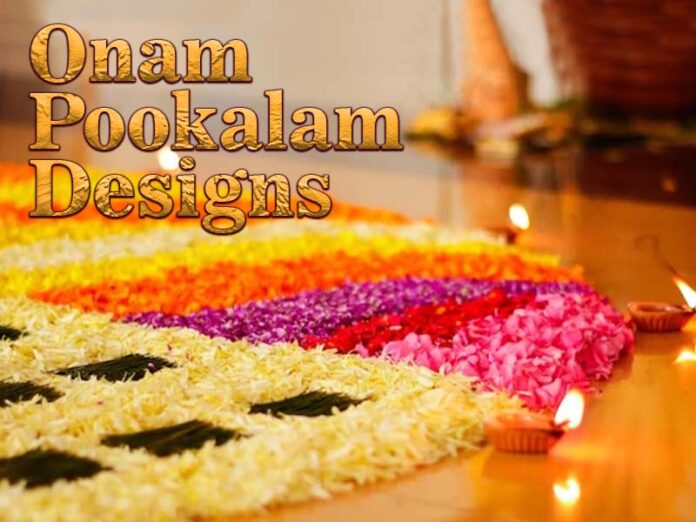 How to Draw Onam Pookalam Designs