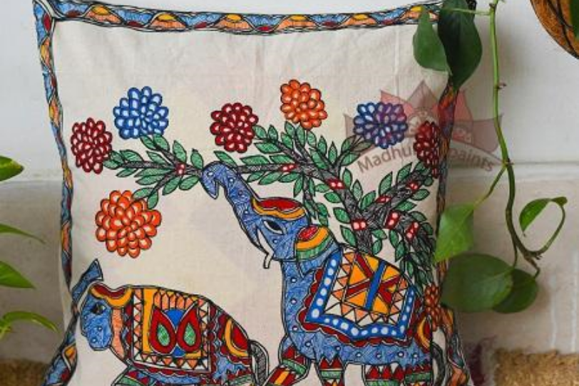 Madhubani Painting Saree