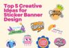 Top 5 Creative Ideas for Sticker Banner Design Top 5 Creative Ideas for Sticker Banner Design